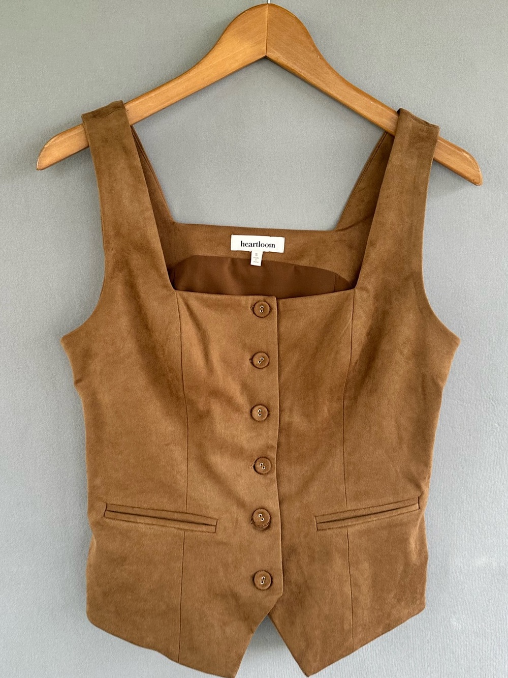 🎉5 for $45🎉 Heartloom top blouse vest size S - Picture 3 of 10